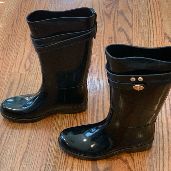 Coach Womens Tara Rubber Mid-Calf Rainboots - Picture 5 of 7